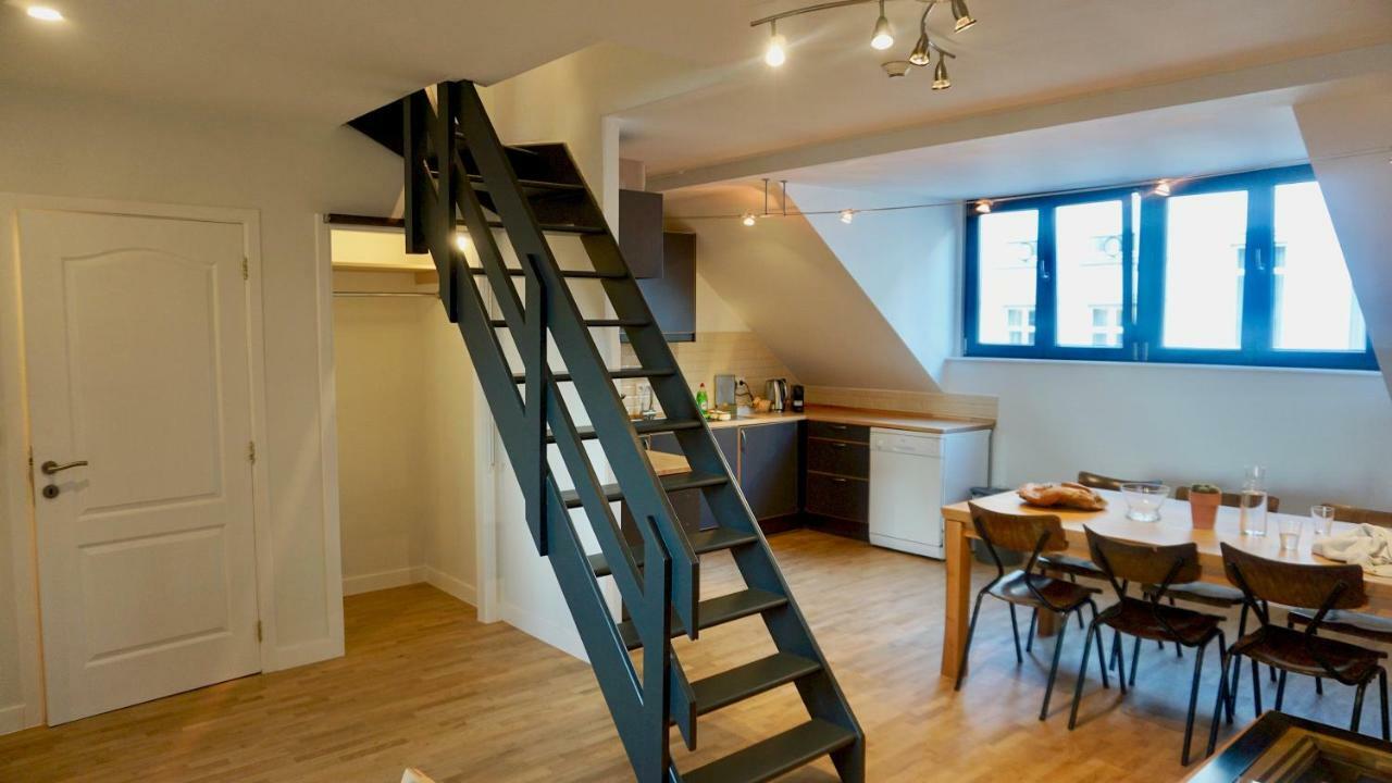 Unit 8 - Charming Loft Apt. Near Avenue Louise Free Parking Brüssel Exterior foto